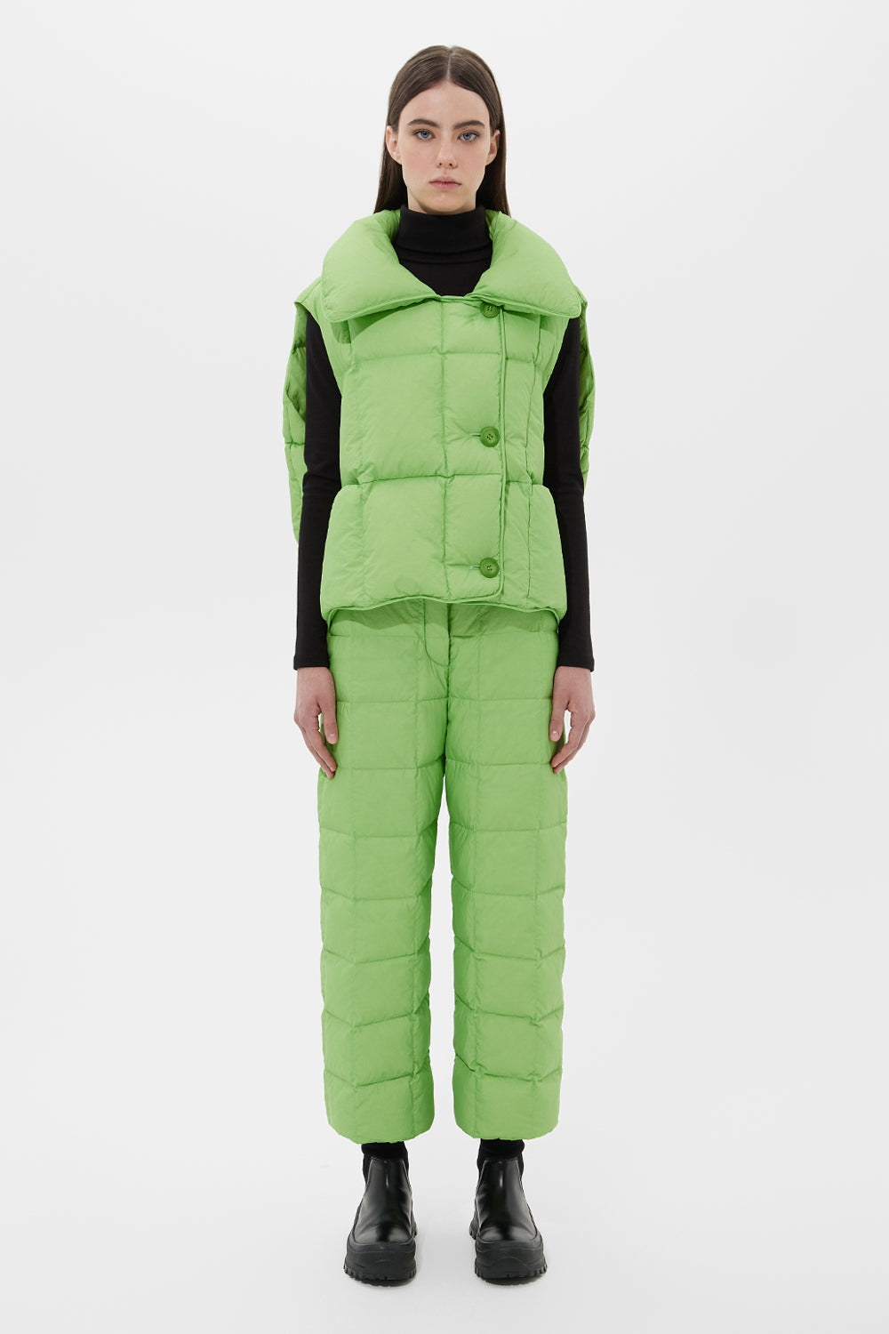 Cozy Cloud Vest Micro Lime