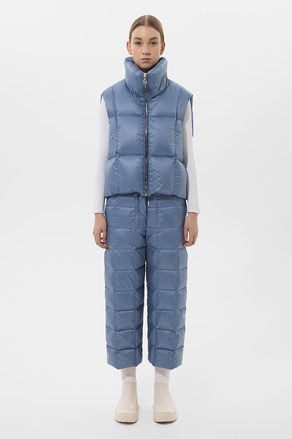 Zip Vest Leon Copen Blue