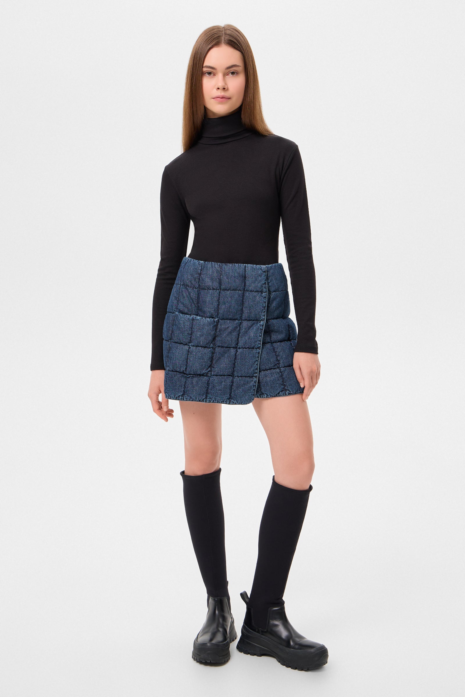 DENIM MINI PLAHTA  BLUE