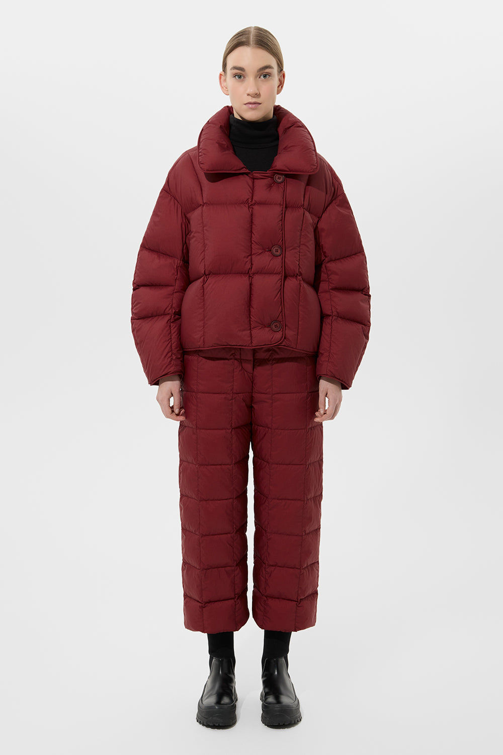 Cozy Cloud Jacket Micro Burgundy