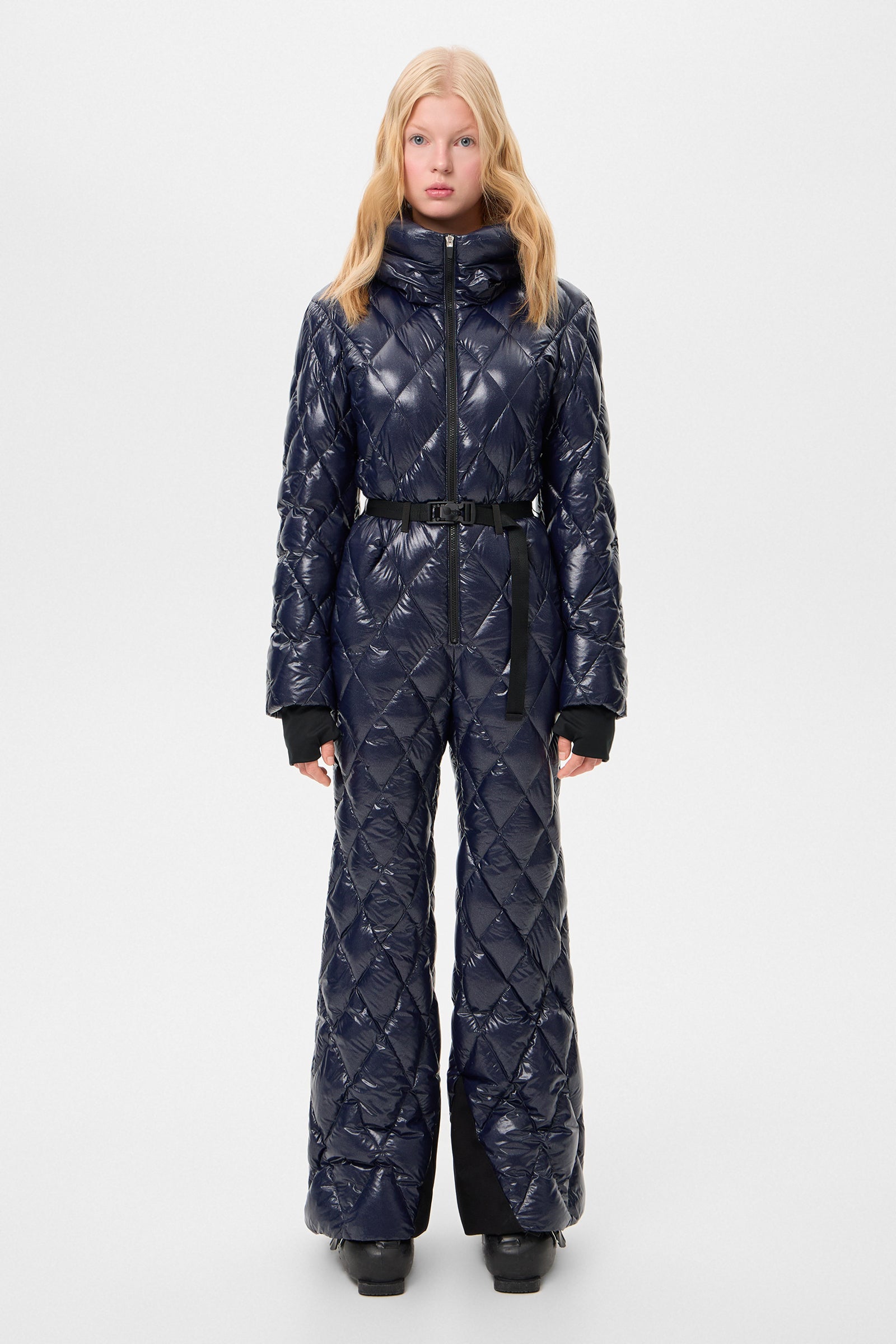 Apres Ski  Overall Glitter Navy
