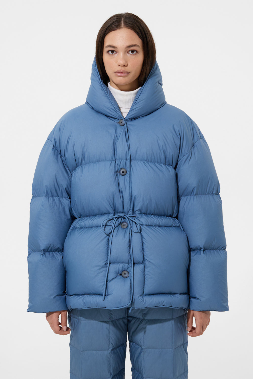 Cozy Michlin Jacket Micro Stone Blue