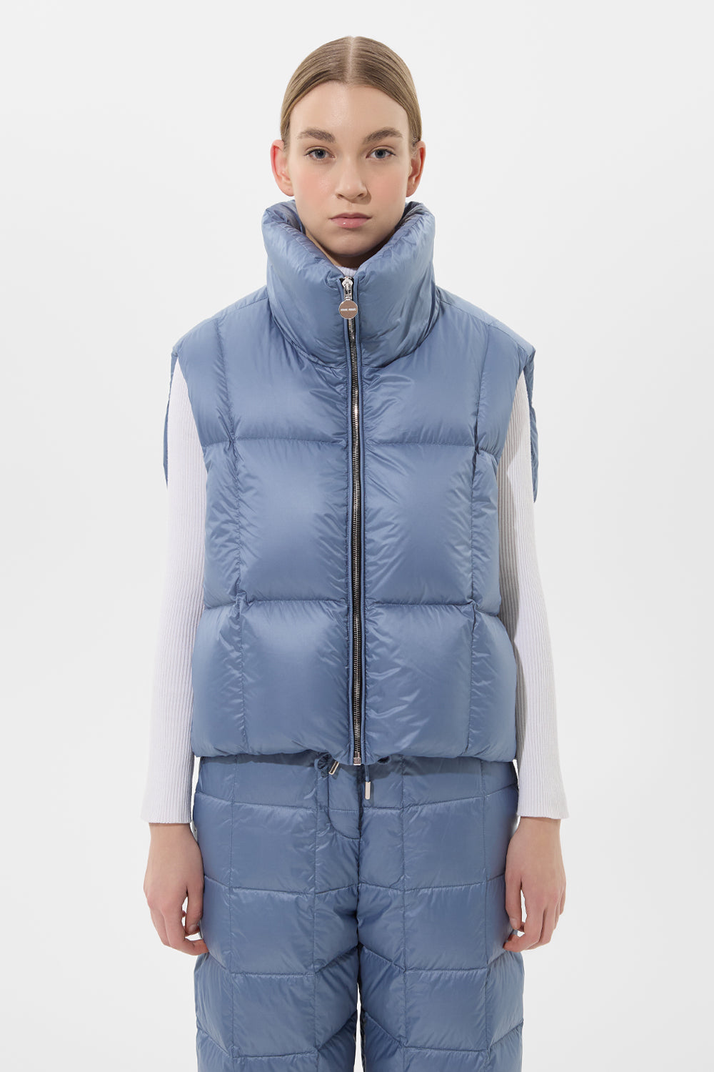 Zip Vest Leon Copen Blue