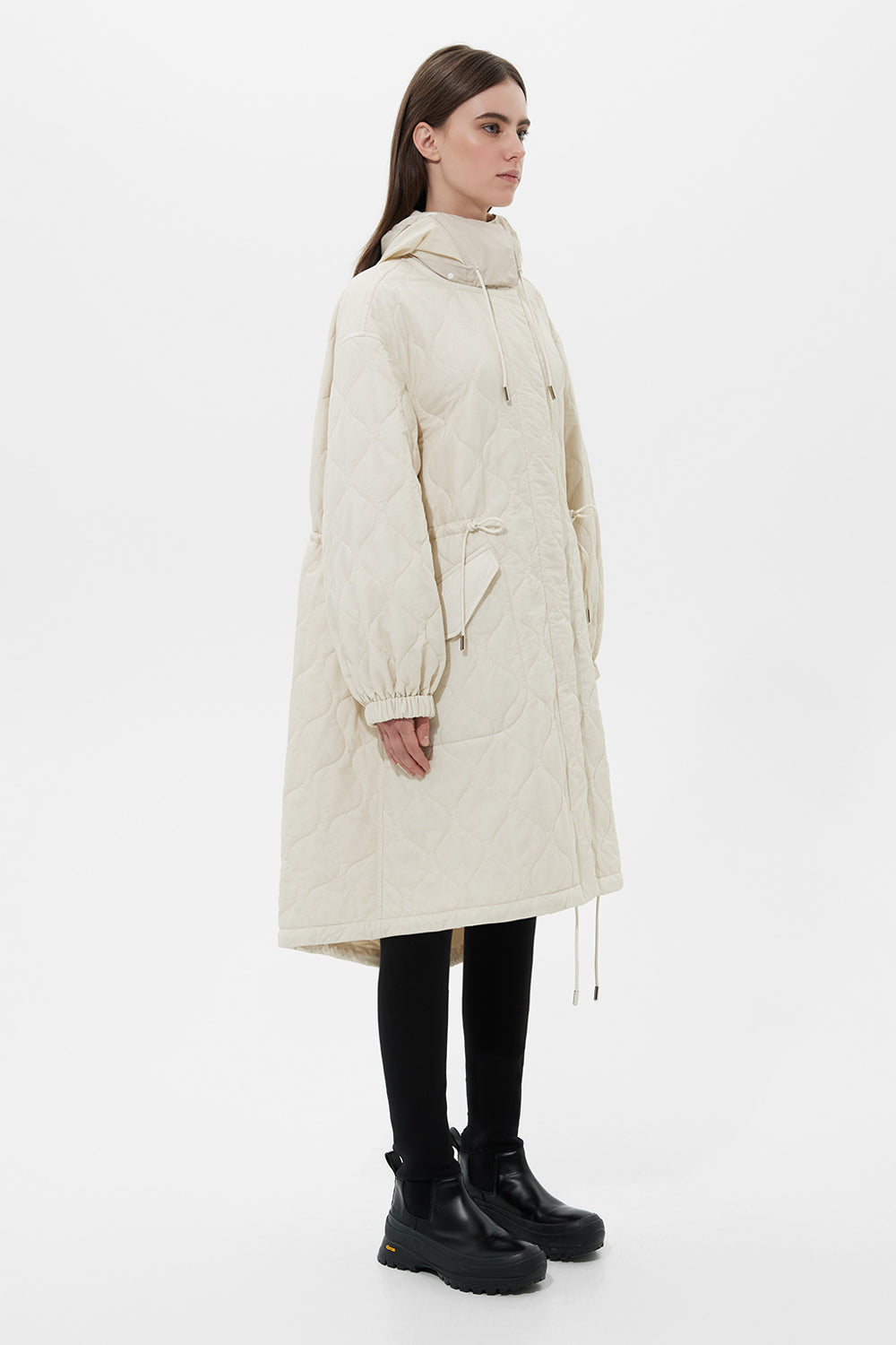 Light Parka Ketchup Beige