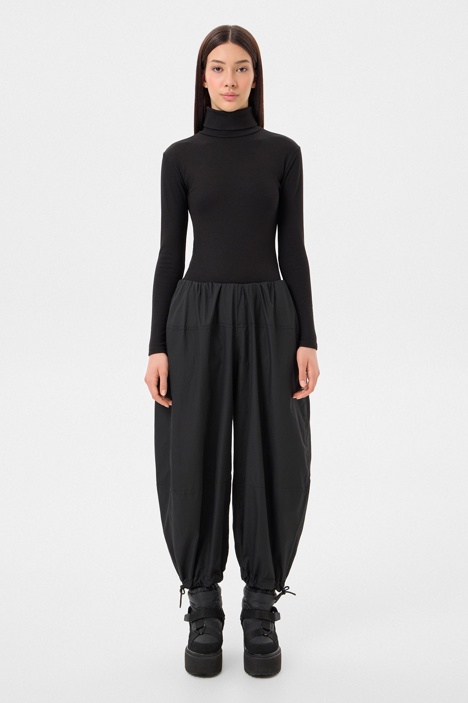 BALLOON PANTS KETCHUP BLACK