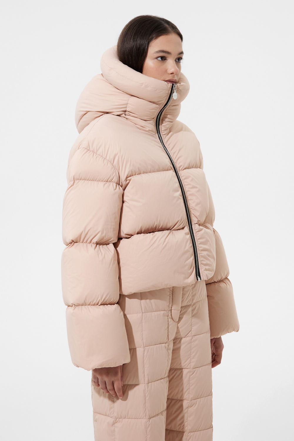 Pale on sale pink parka