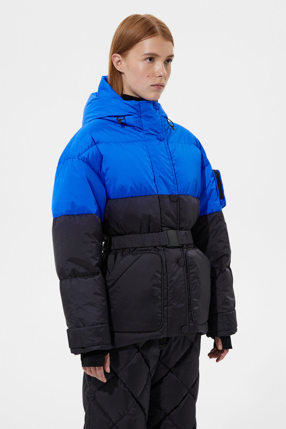 Apres Ski Michlin Jacket Tec Blue + Tec Black