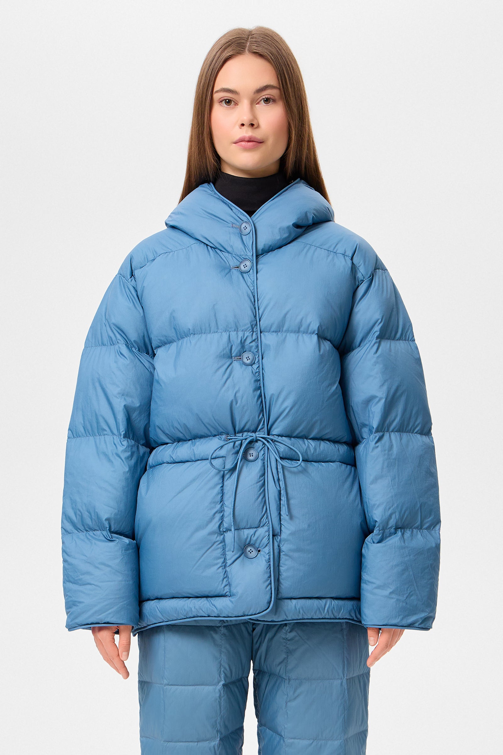 Cozy Michlin Jacket Micro Stone Blue