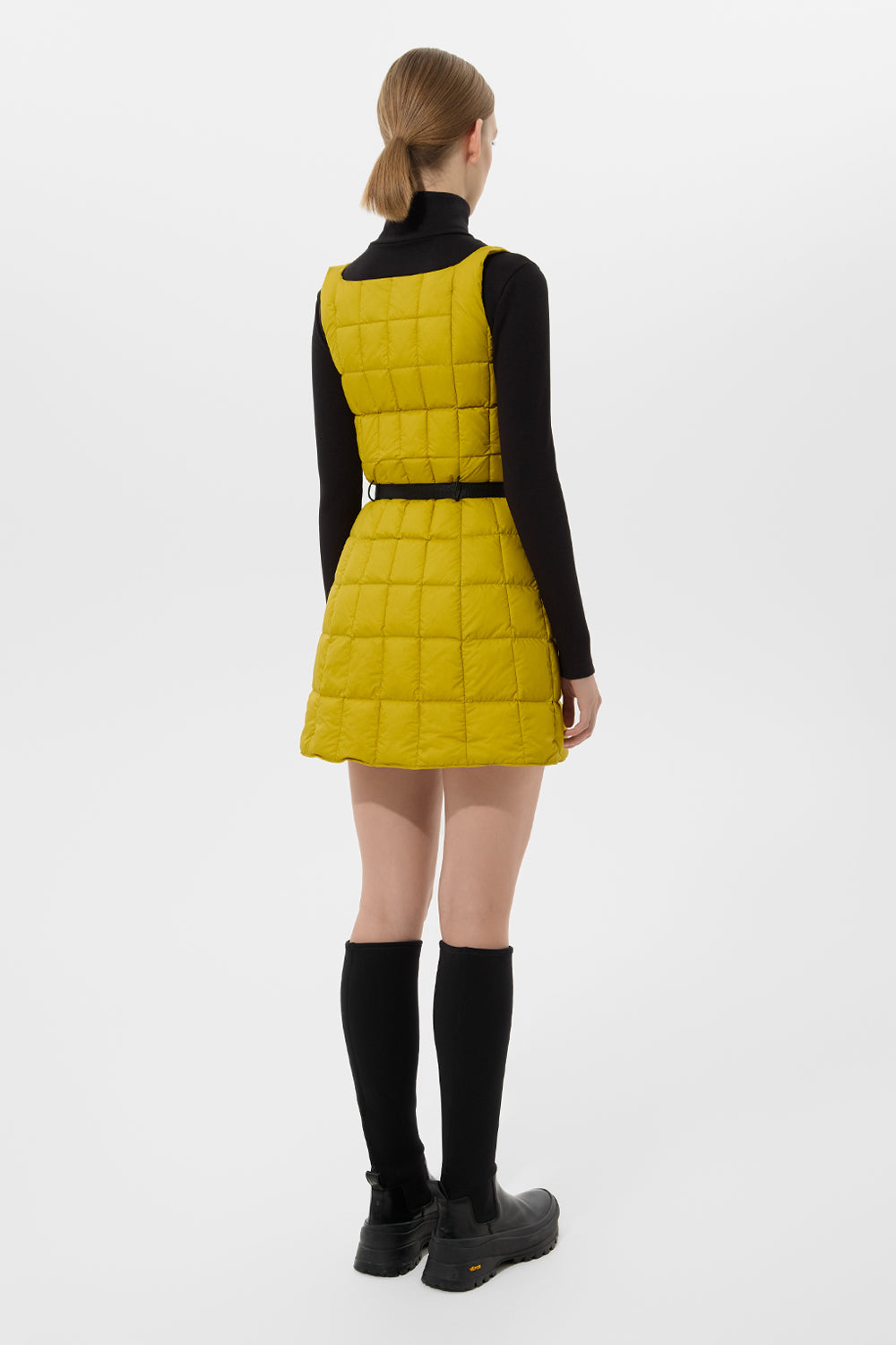 Mini Dress Micro Mustard