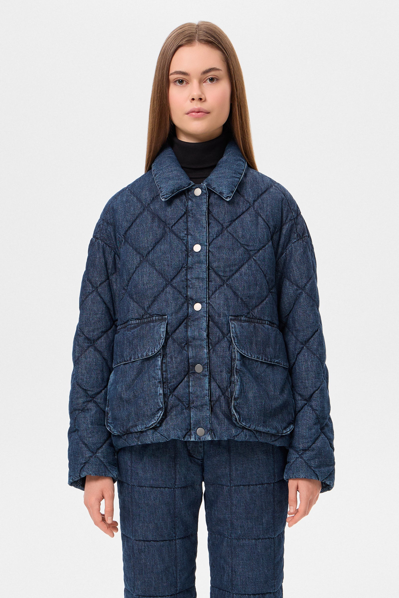 BLAZE JACKET DENIM BLUE