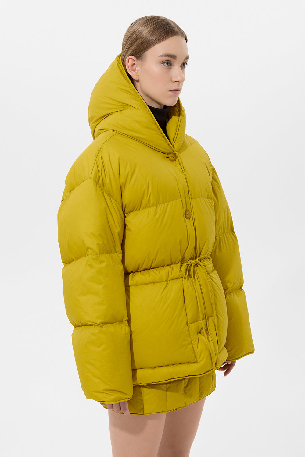 Cozy Michlin Jacket Micro Mustard