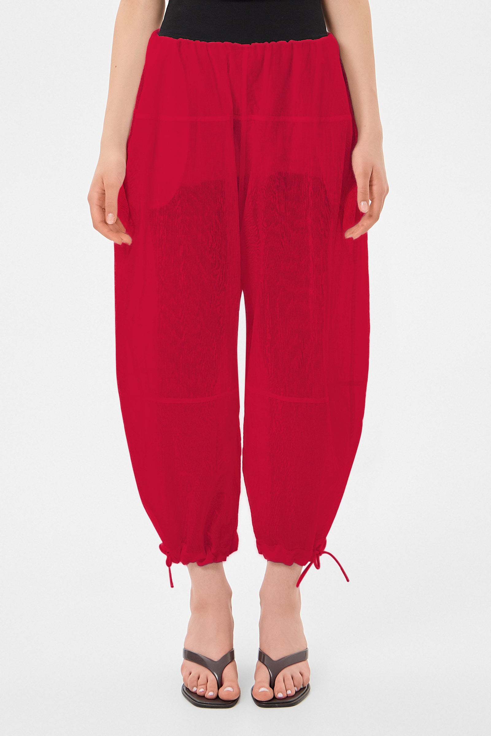 Light Balloon Pants Gaby Red