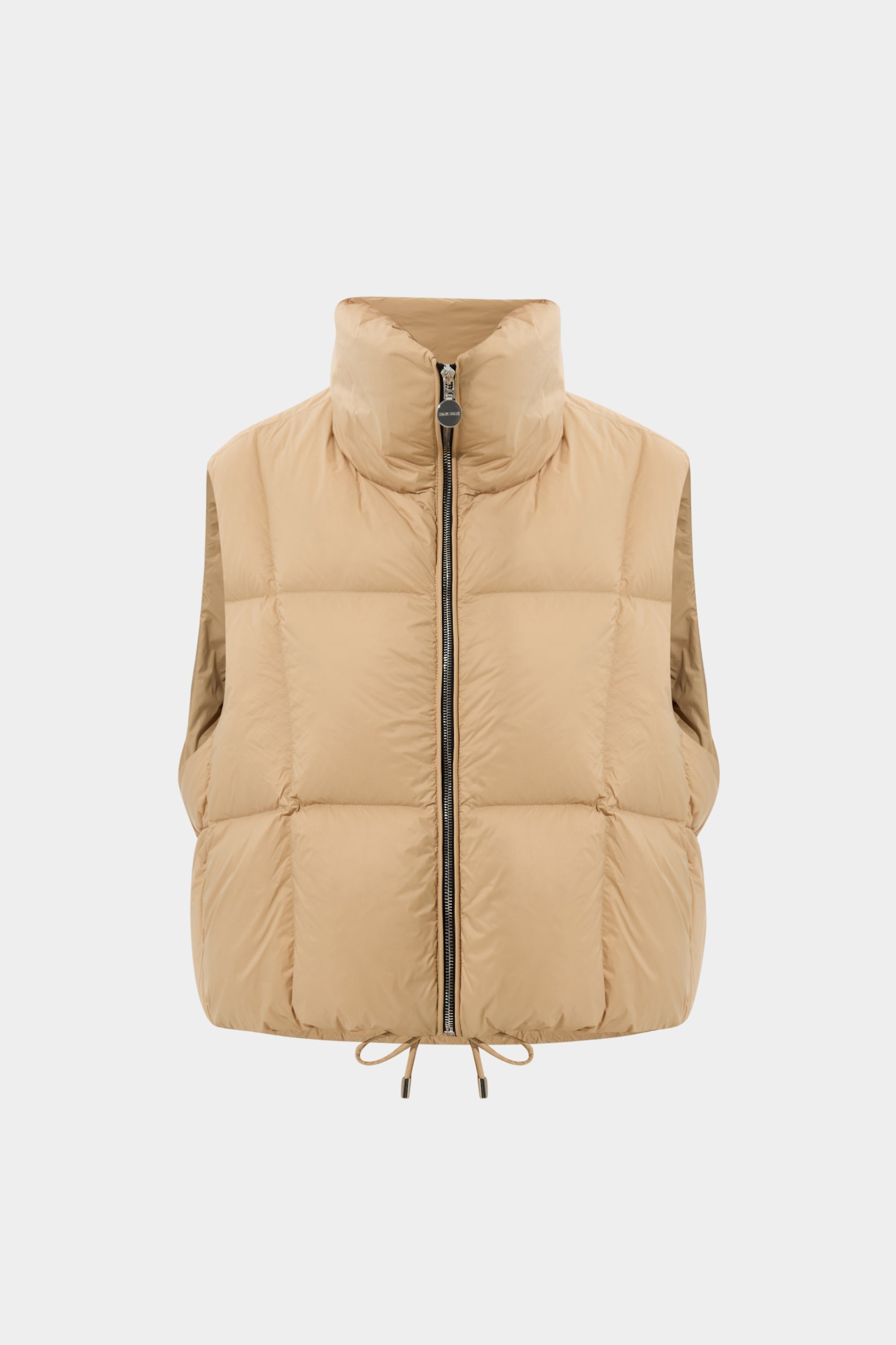 Zip Vest Leon Cream