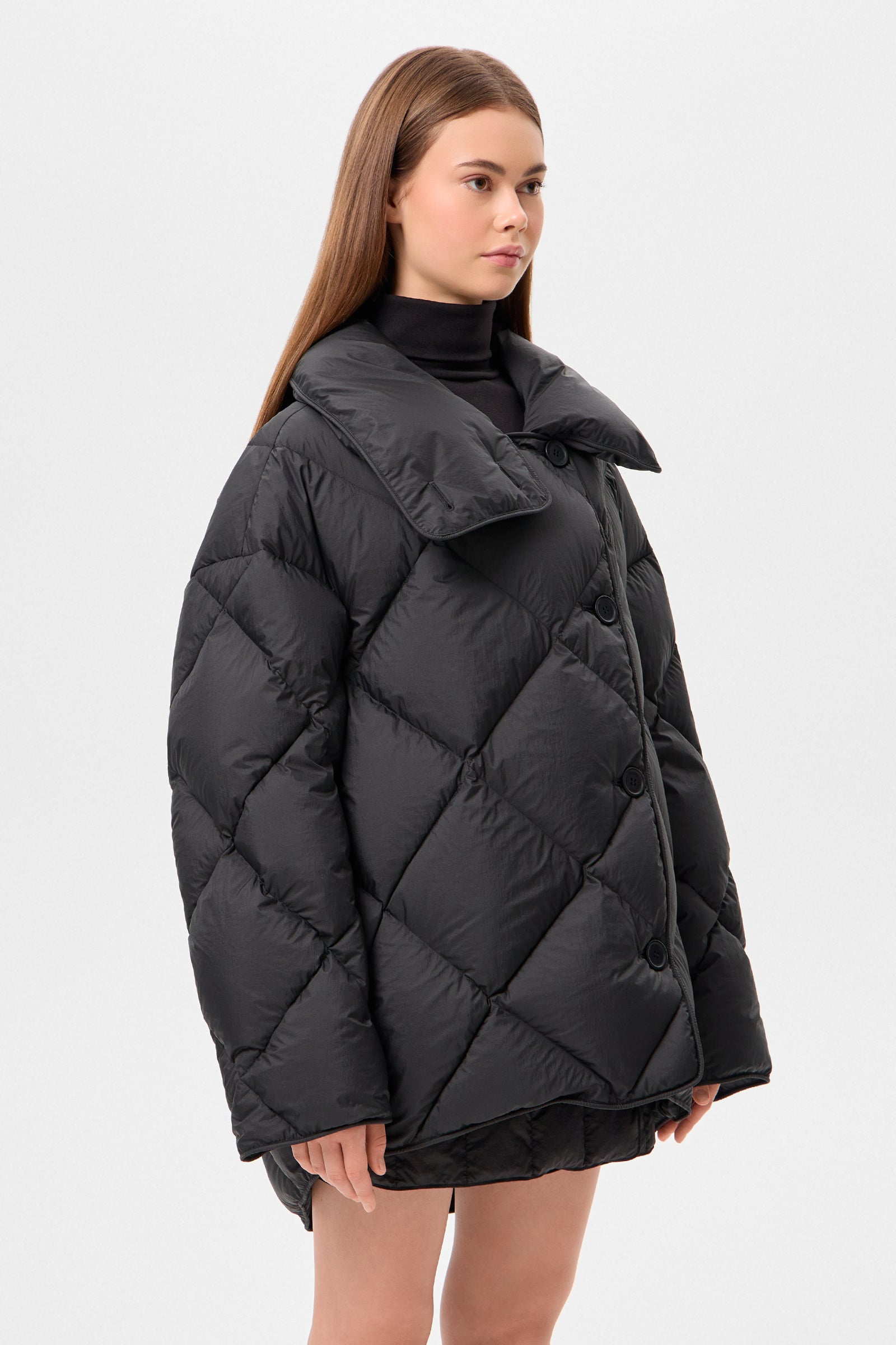 Cozy Queen Jacket Micro Black