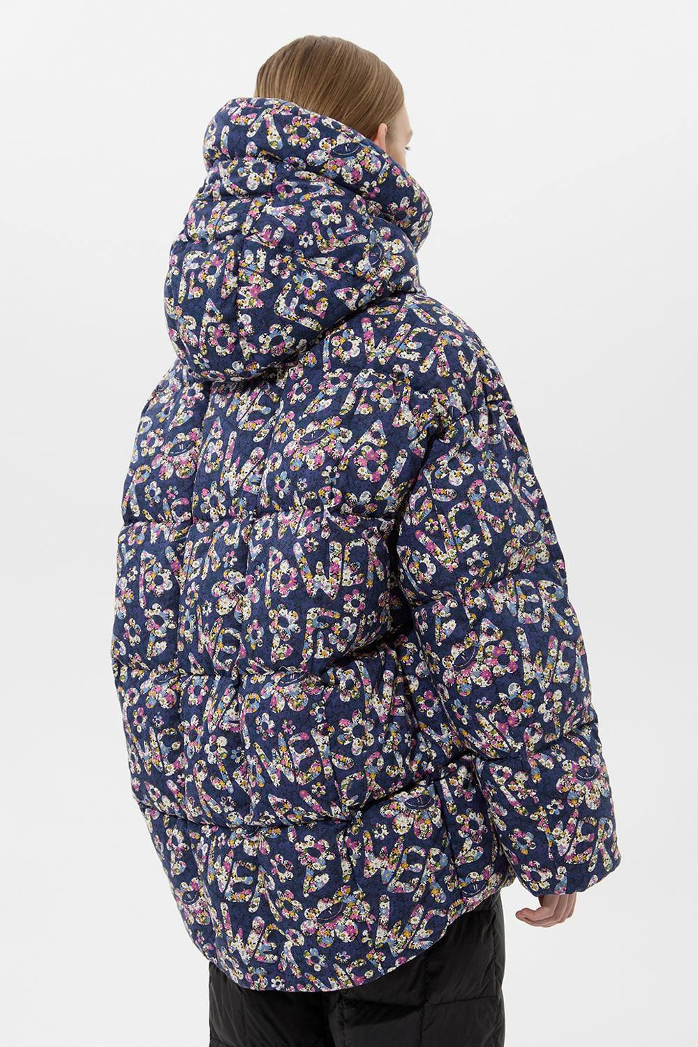 Wendy Jacket Flower Navy