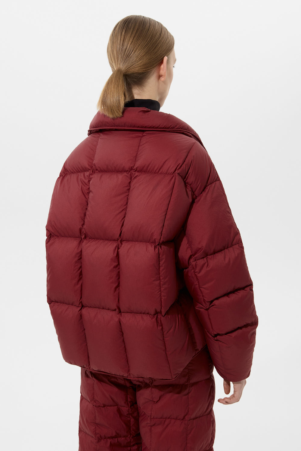 Cozy Cloud Jacket Micro Burgundy