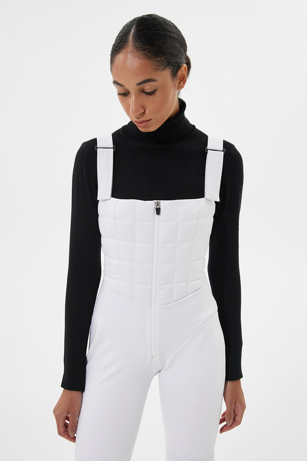 Ski Bib Pants White