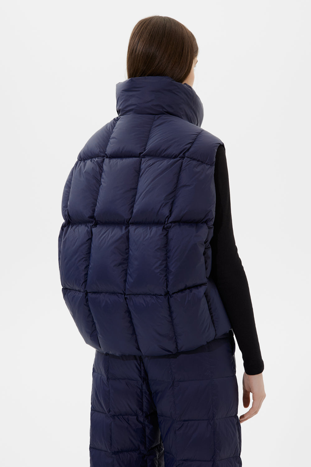 Zip Vest Leon Navy