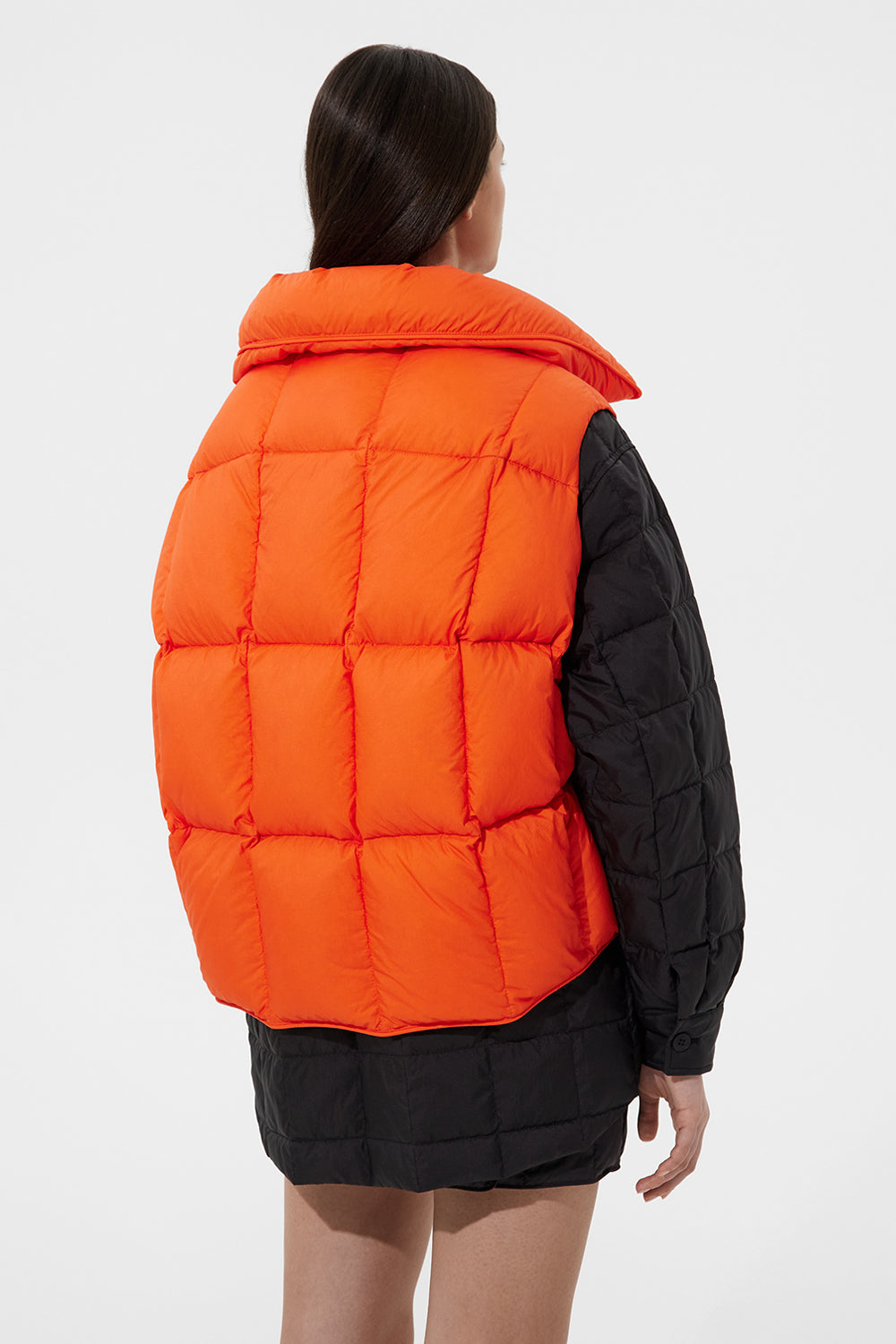 Cozy Vest Micro Brick Orange