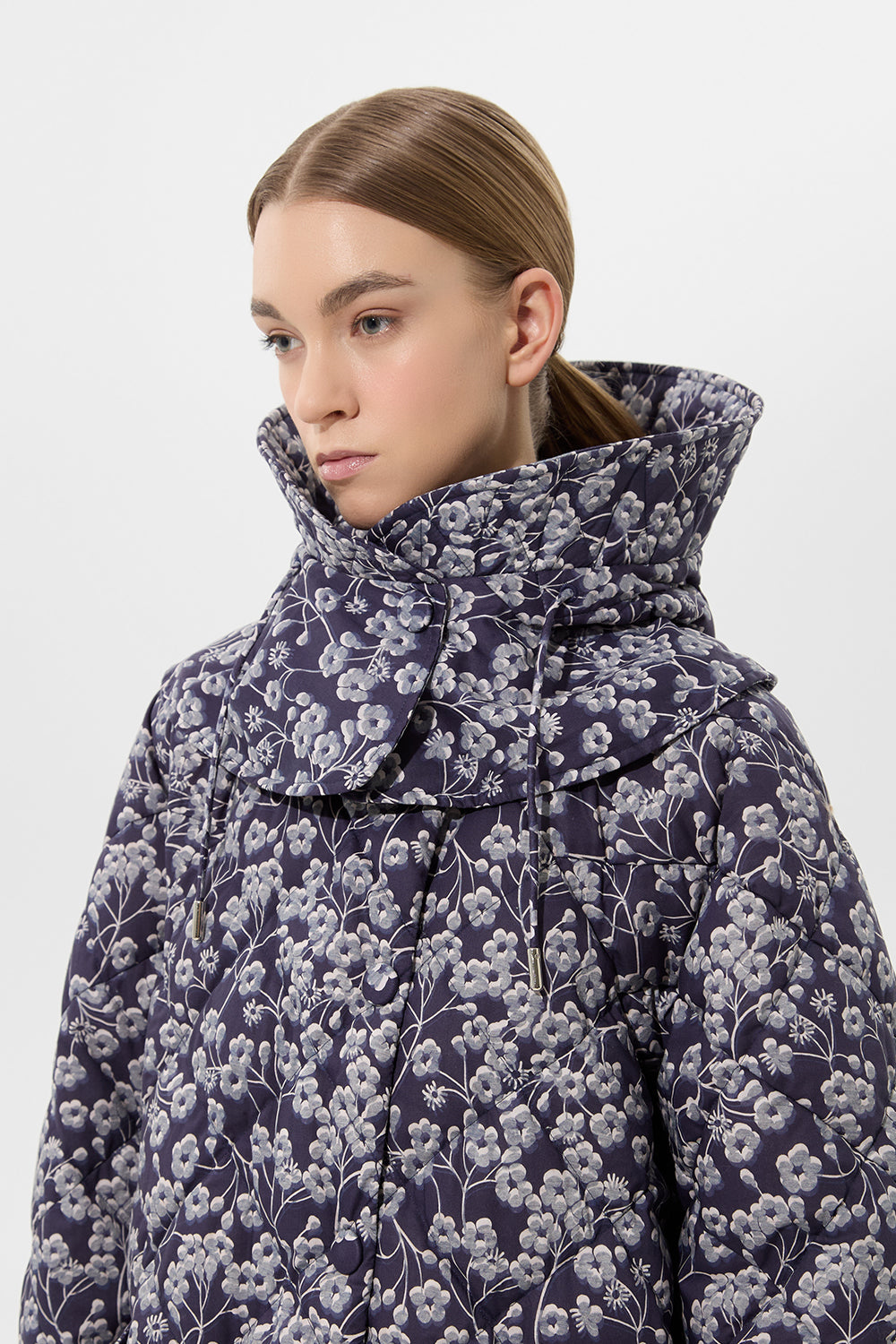 Cyclone Coat Misti Mix Navy