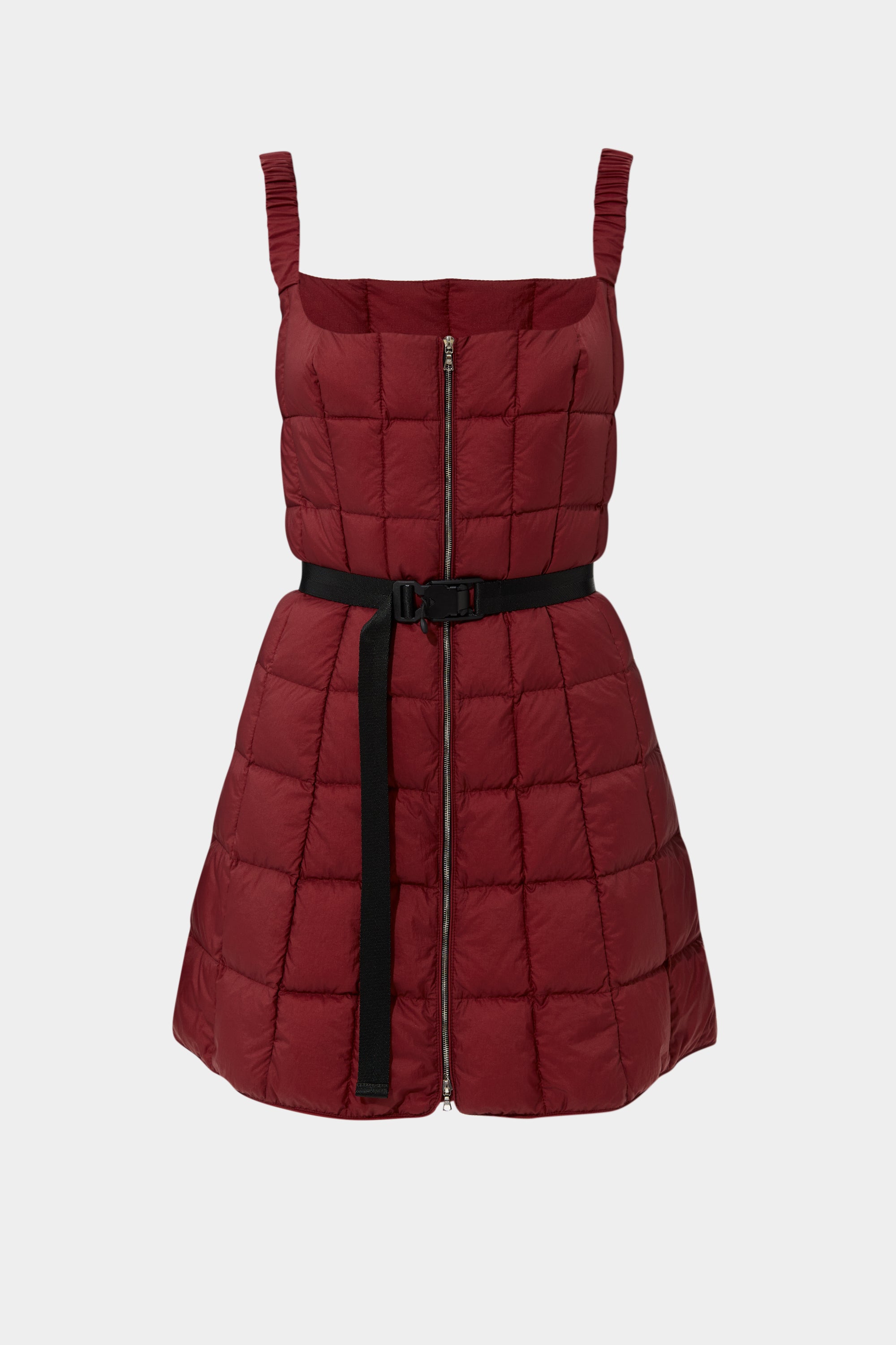 Mini Dress Micro Burgundy