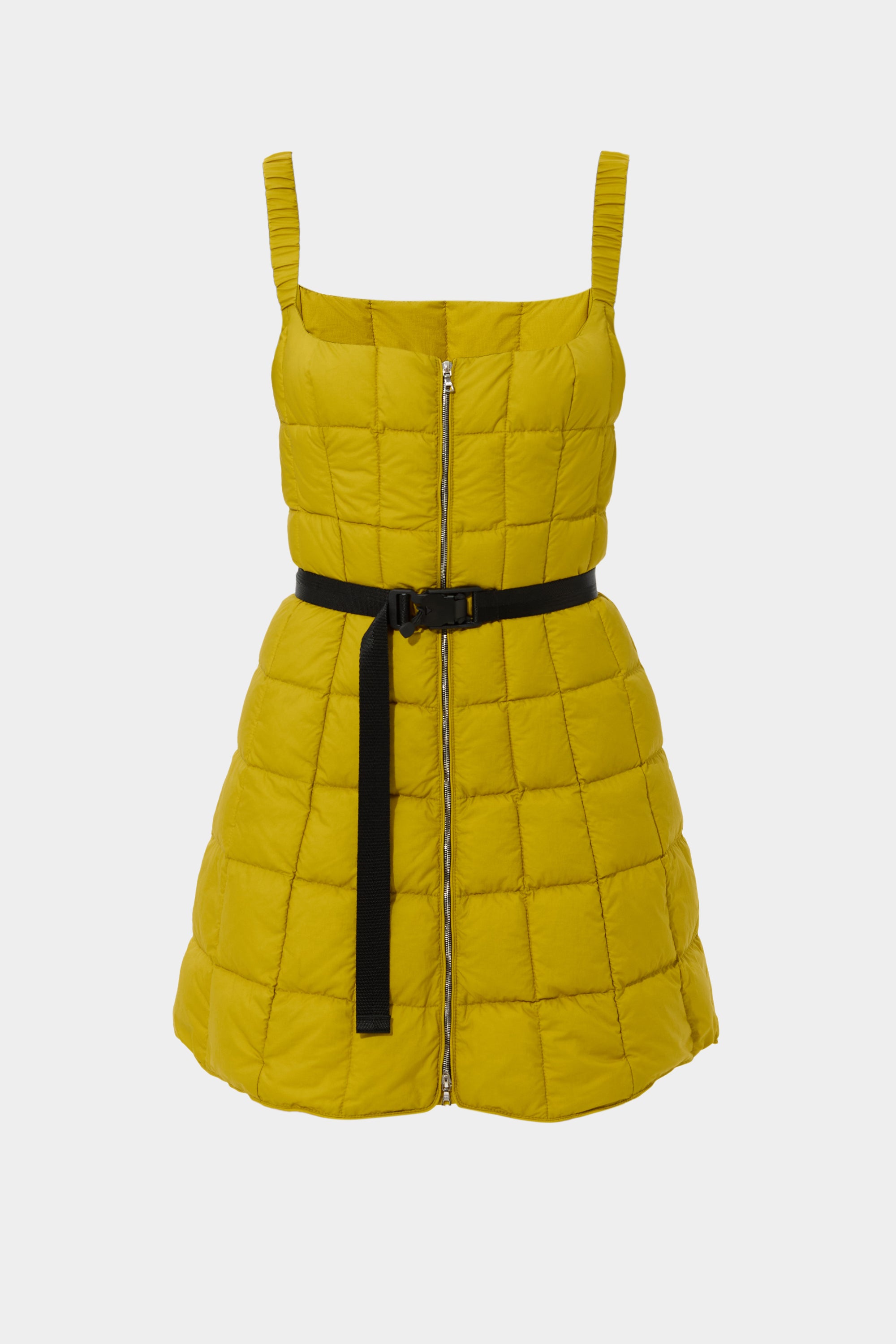 Mini Dress Micro Mustard