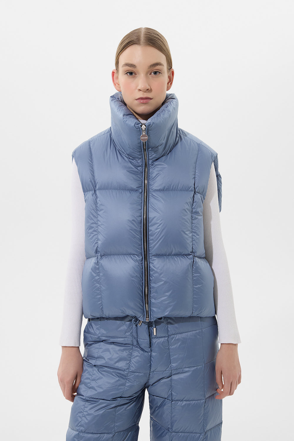 Zip Vest Leon Copen Blue