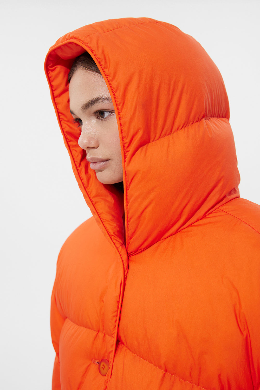 Oversized orange clearance jacket