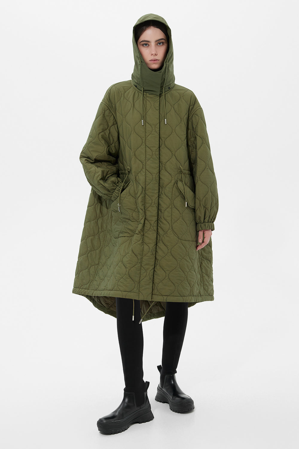 Light Parka Ketchup Khaki