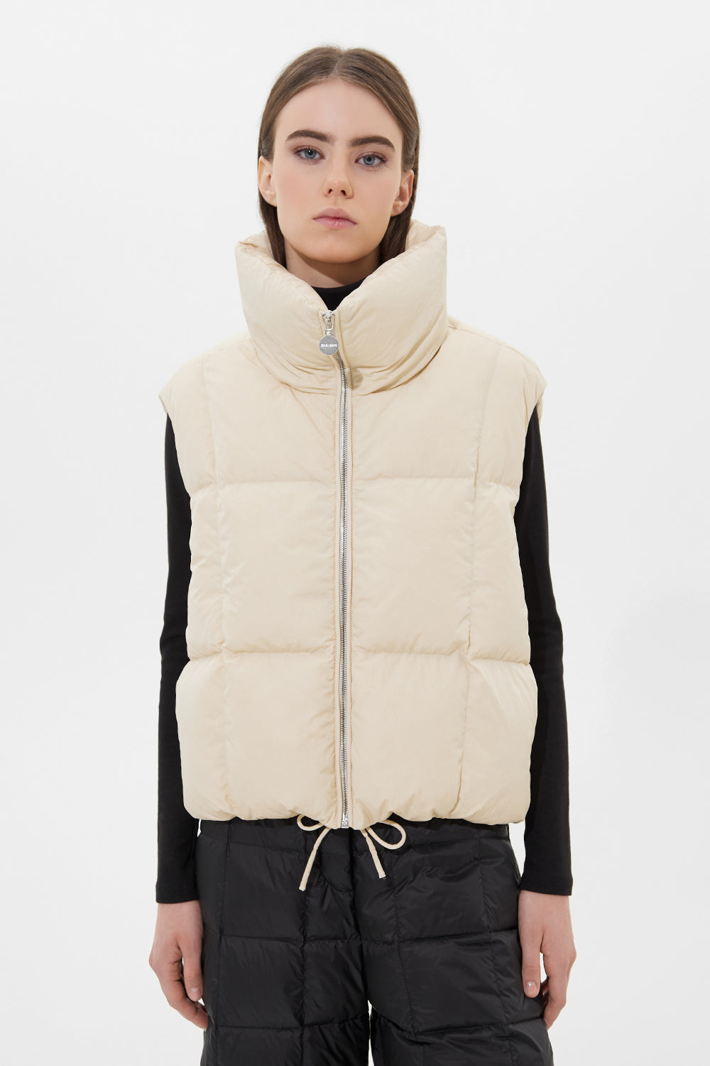 Zip Vest Ennio Beige