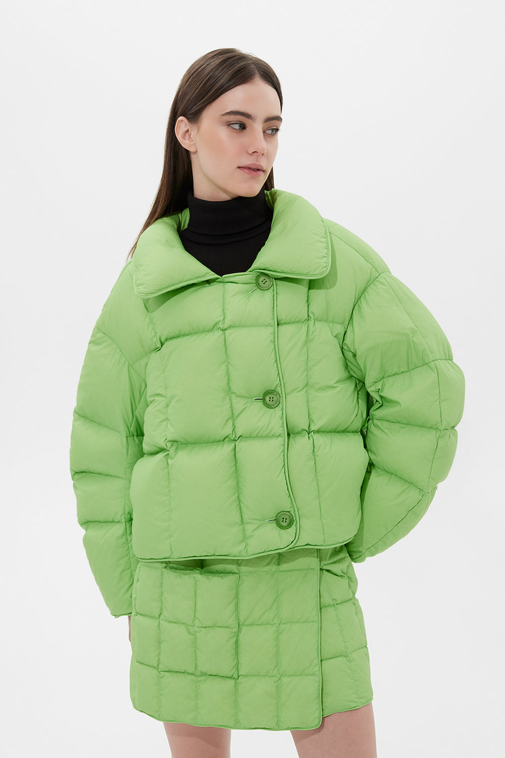 Cozy Cloud Jacket Micro Lime