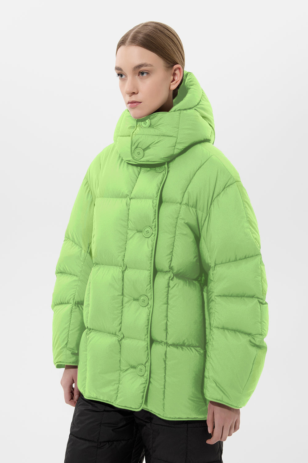 Cozy Nimbo Jacket Micro Lime