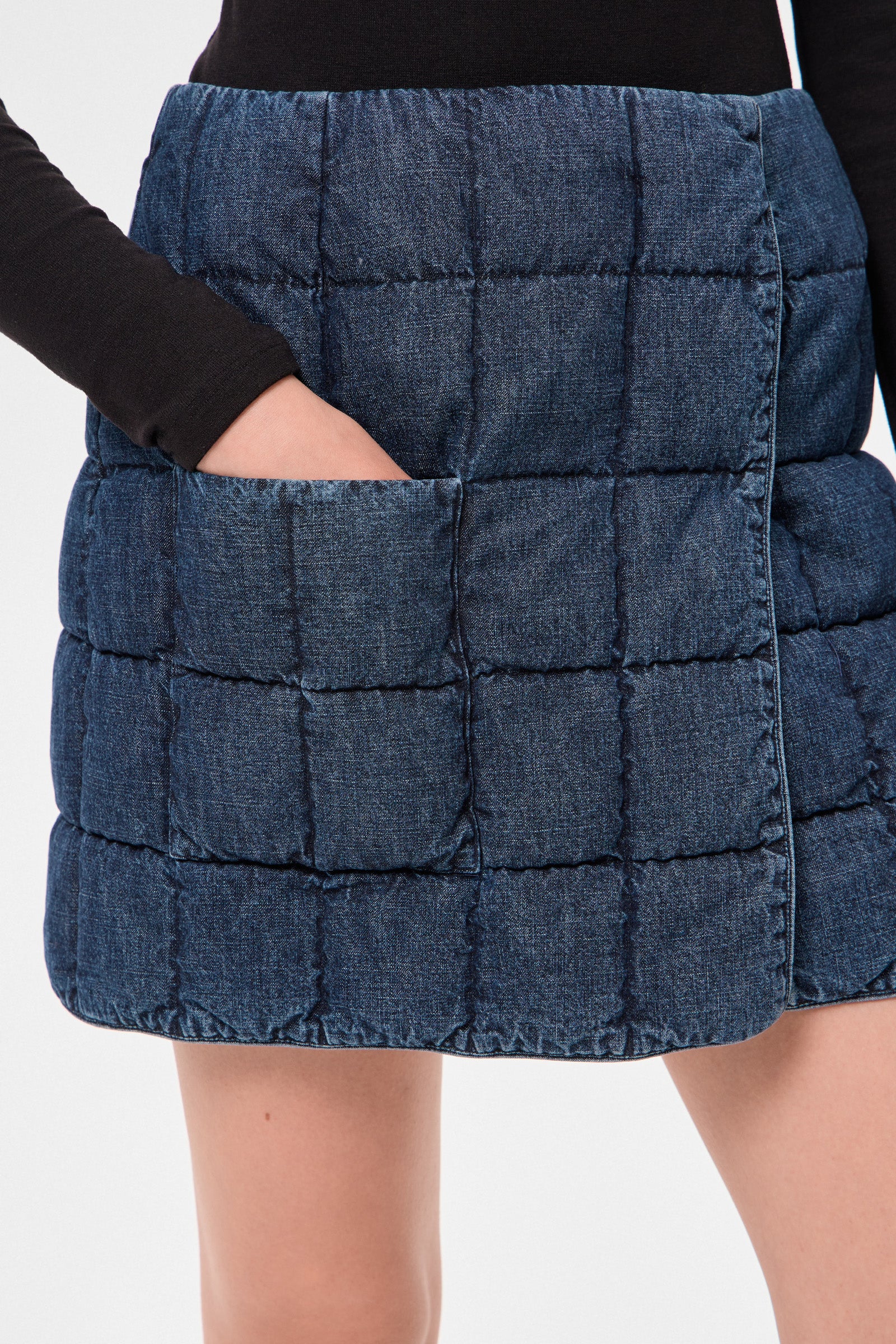 DENIM MINI PLAHTA  BLUE