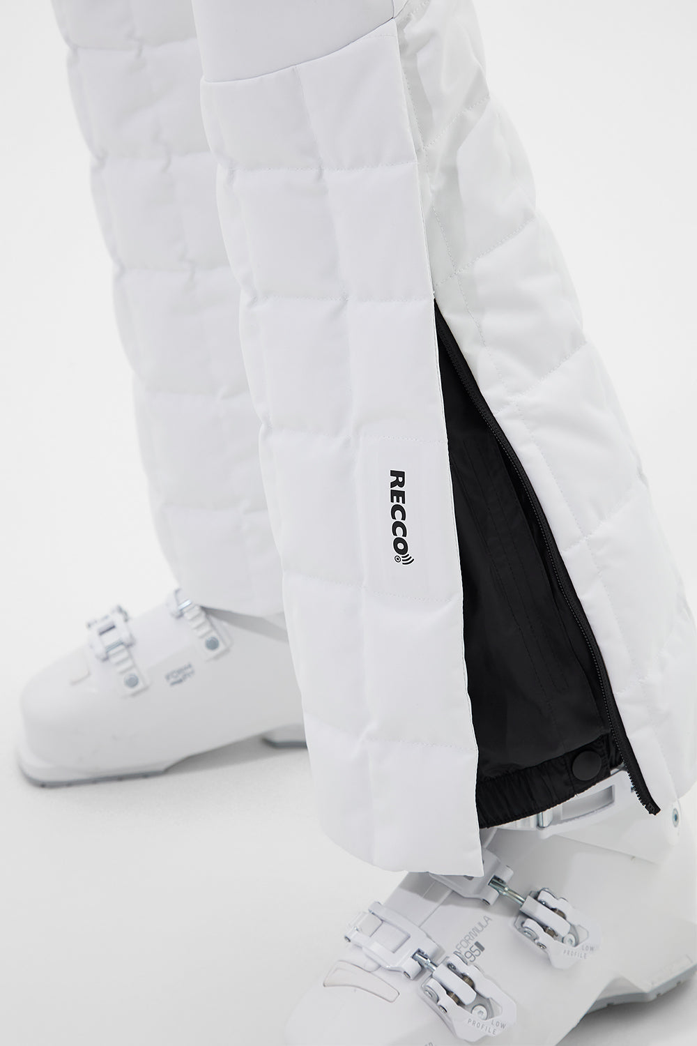 Ski Bib Pants White