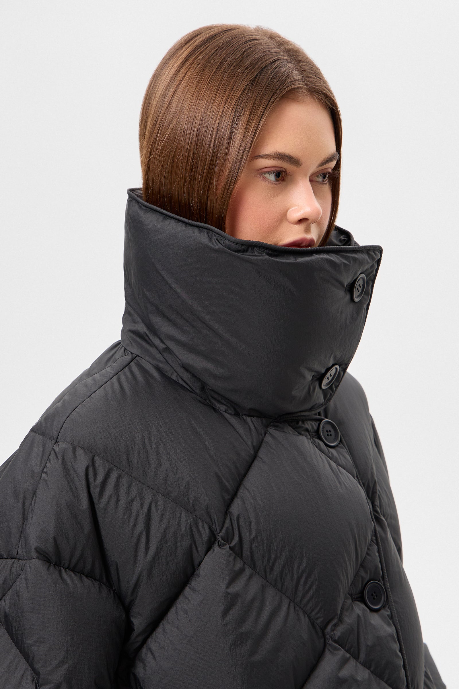 Cozy Queen Jacket Micro Black