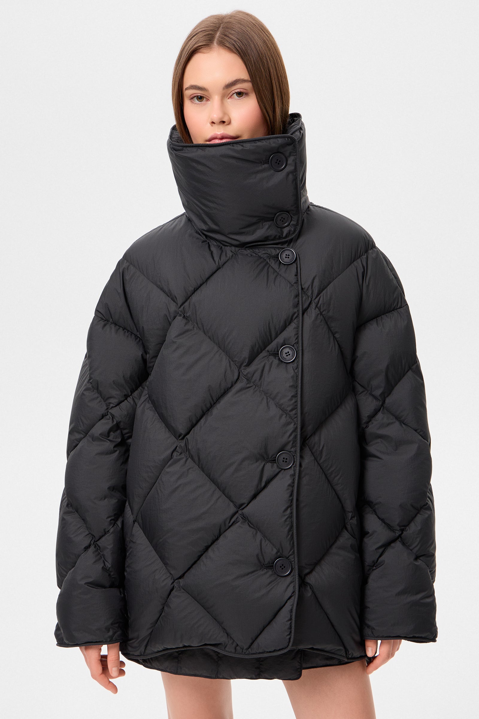 Cozy Queen Jacket Micro Black