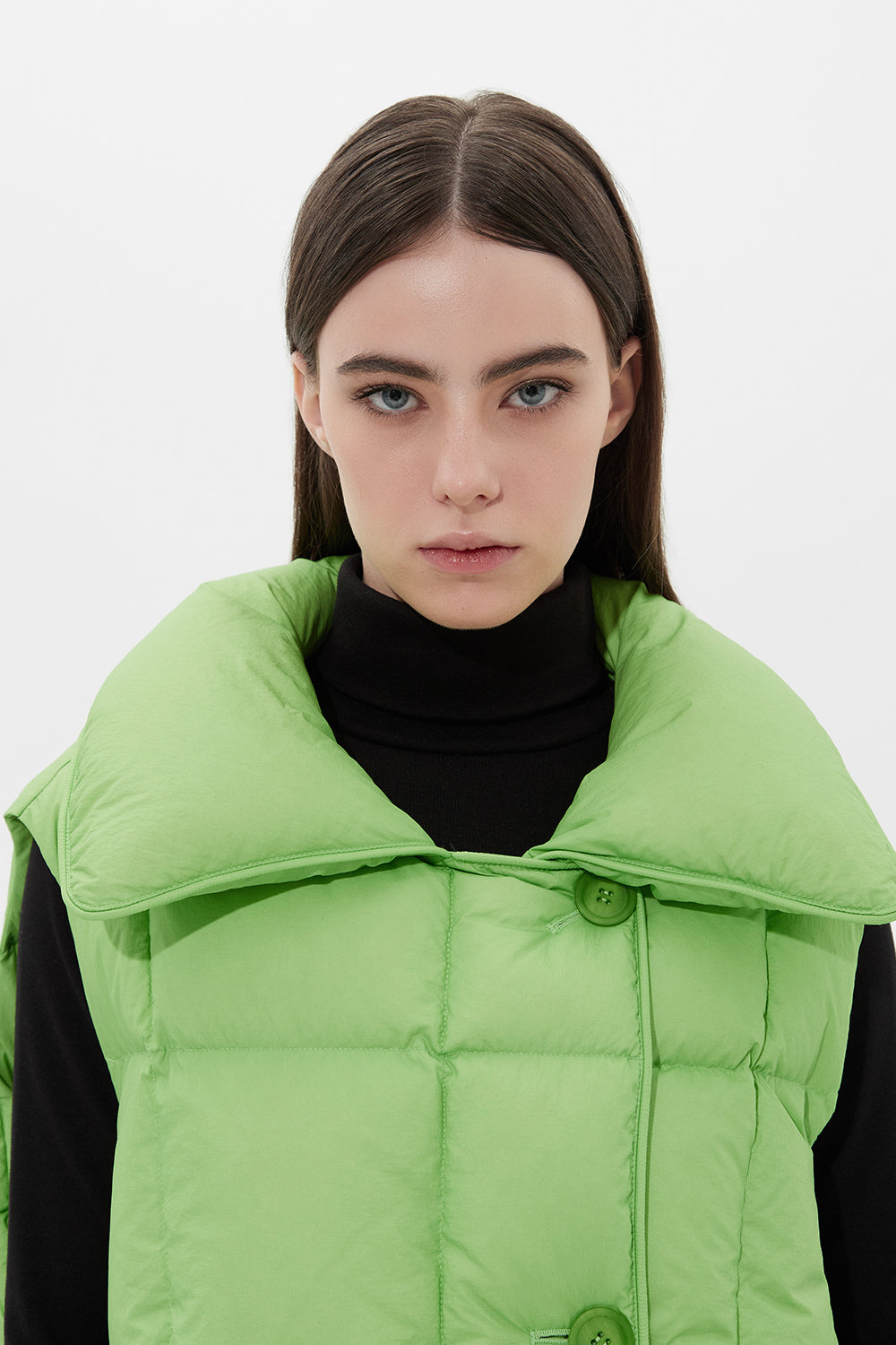 Cozy Cloud Vest Micro Lime