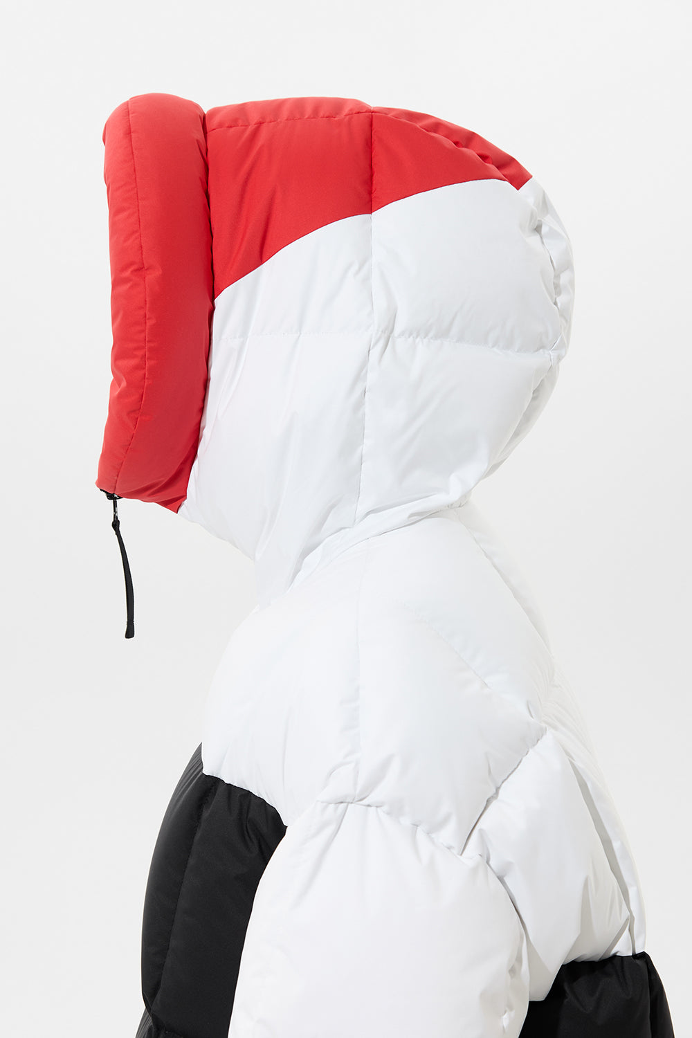 Multi Apres Ski Long Wendy Jacket Tec White + Tec Black