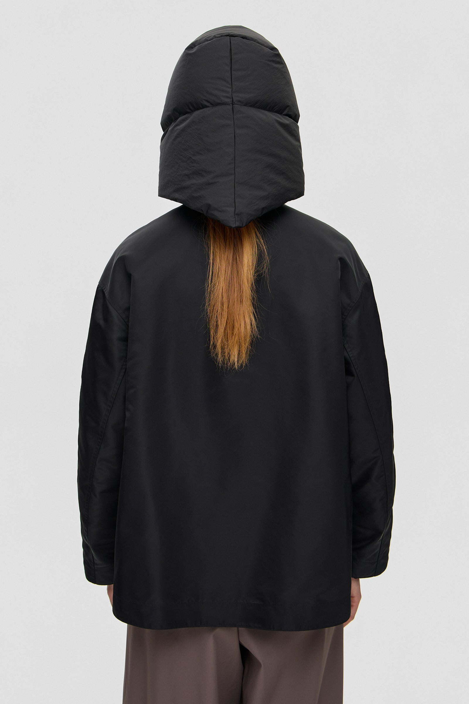 HUSTKA HOOD MICRO BLACK