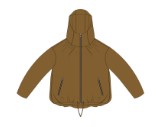 ZUMA JACKET SCOOTER CARAMEL_
