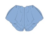 BALLOON SHORTS GABY BLUE_