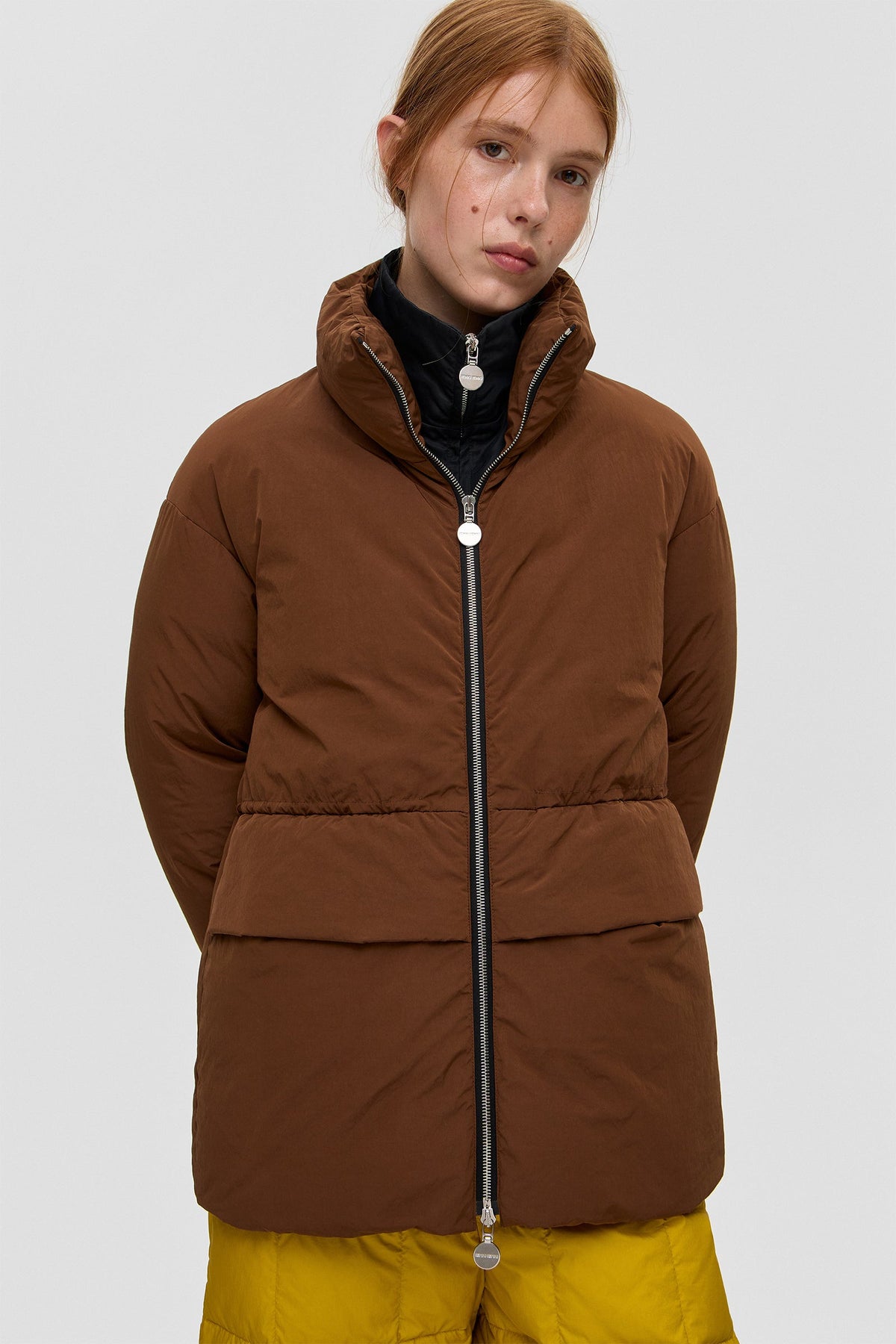 AERON JACKET SCOOTER BROWN - IENKI IENKI