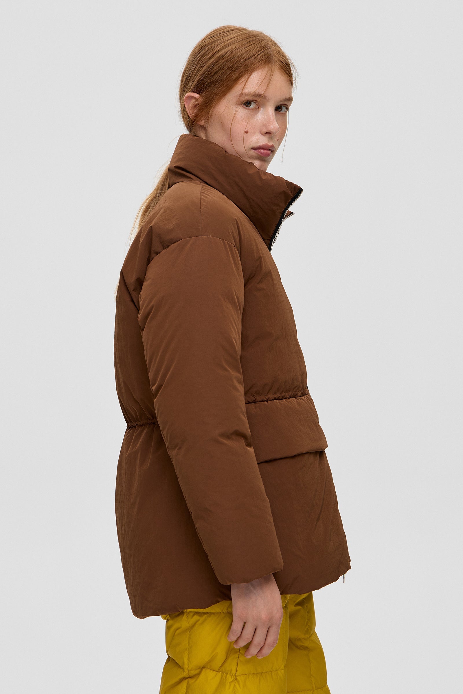 AERON JACKET SCOOTER BROWN - IENKI IENKI
