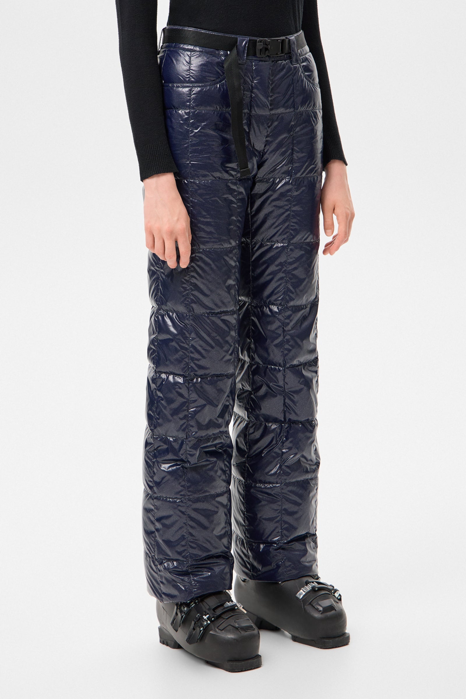 APRES SKI CHALET PANTS GLITTER NAVY - IENKI IENKI