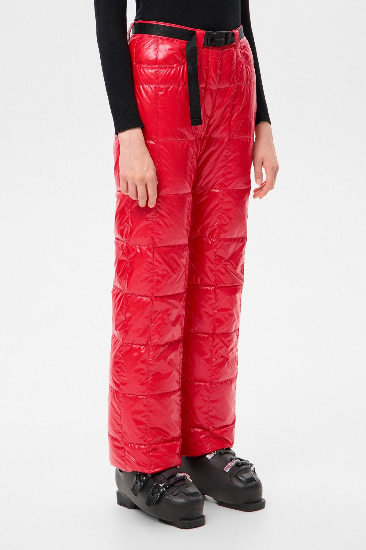 APRES SKI CHALET PANTS GLITTER RED - IENKI IENKI
