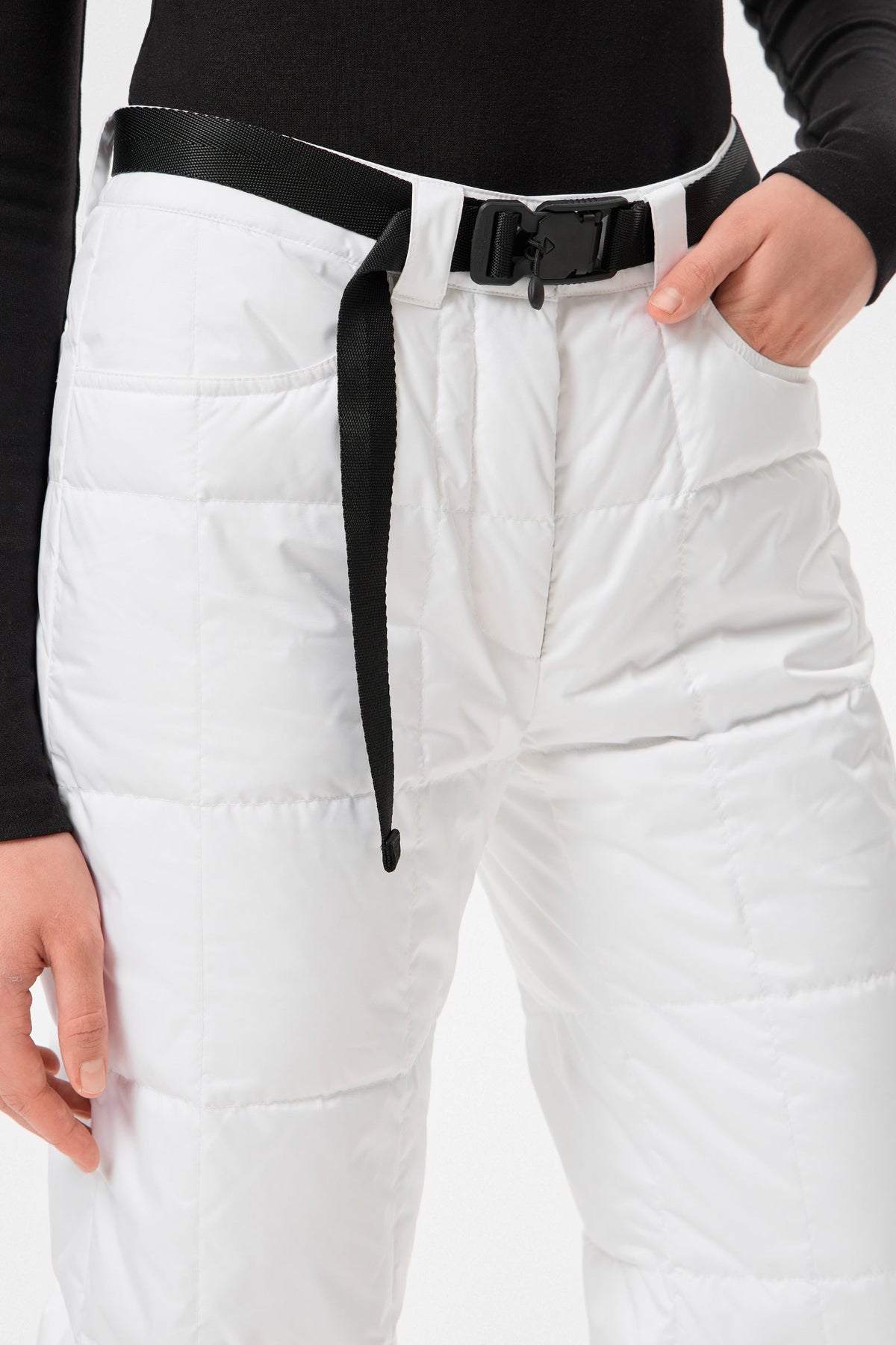 APRES SKI CHALET PANTS TEC WHITE - IENKI IENKI