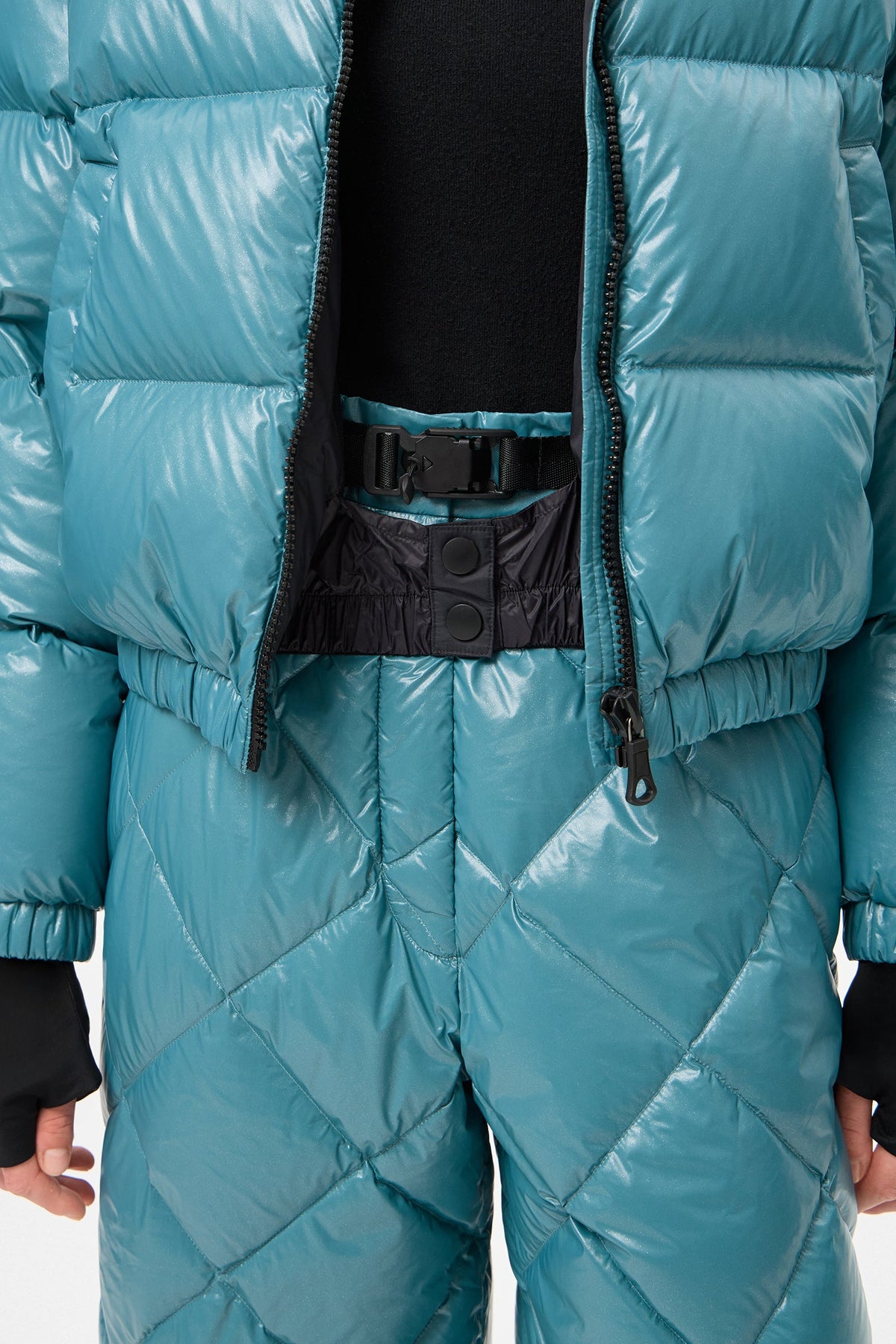 APRES SKI COOL JACKET GLITTER GREEN - IENKI IENKI