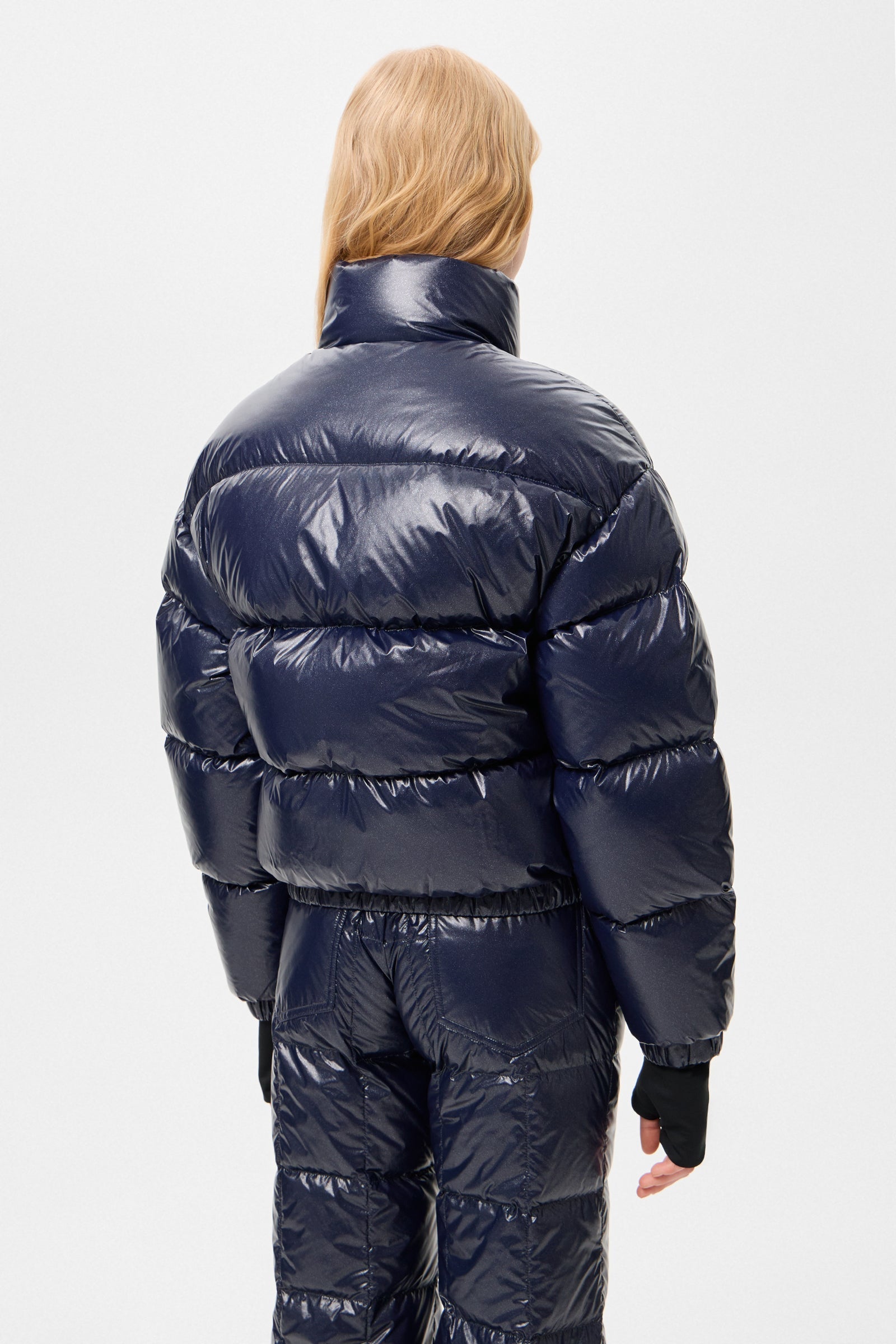 APRES SKI COOL JACKET GLITTER NAVY - IENKI IENKI