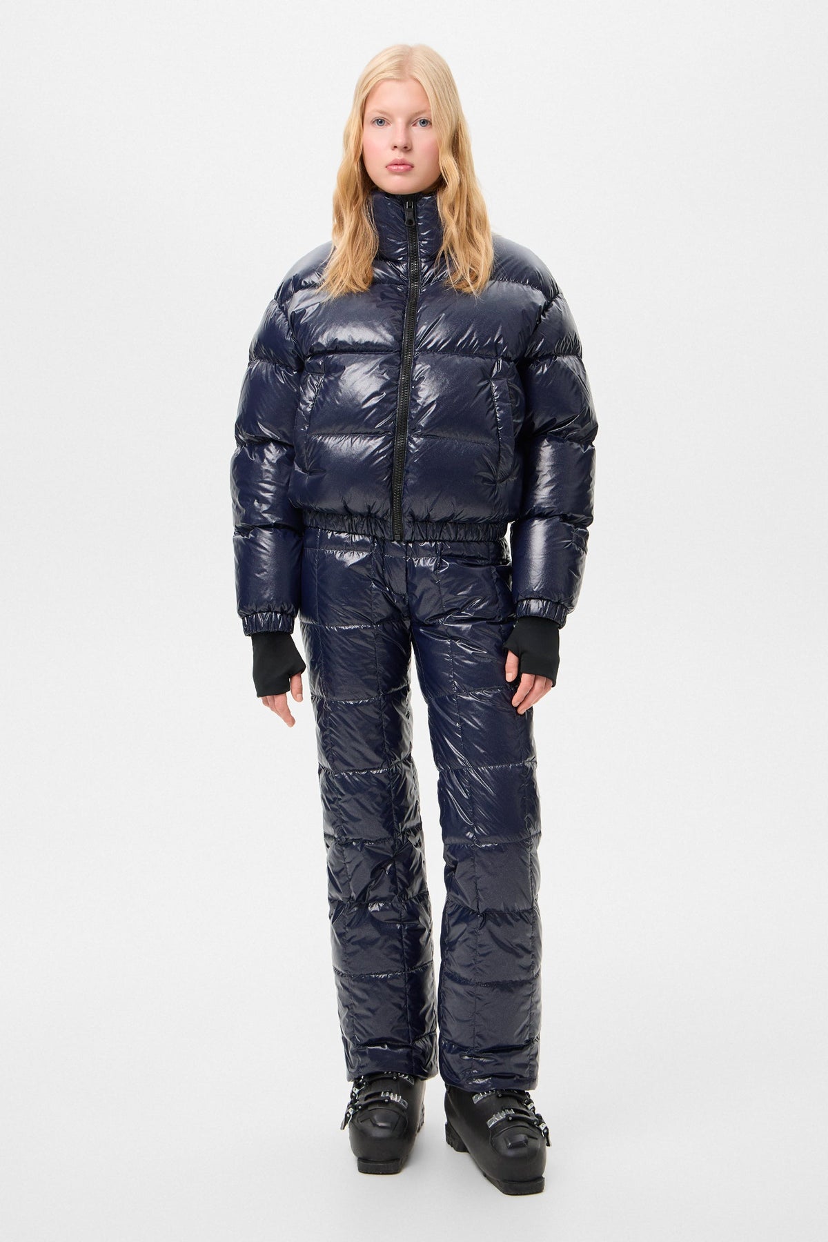APRES SKI COOL JACKET GLITTER NAVY - IENKI IENKI