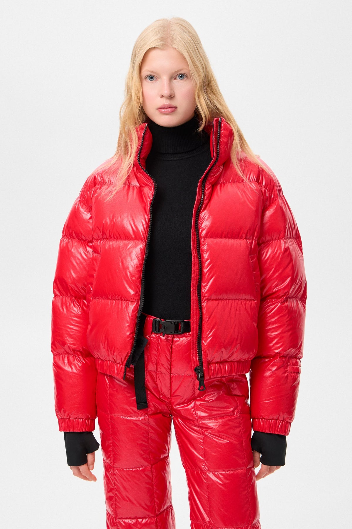 APRES SKI COOL JACKET GLITTER RED - IENKI IENKI